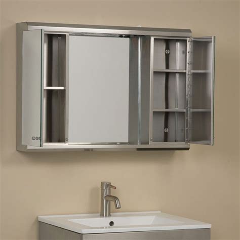 retro stainless steele medicine cabinet|bathroom recessed medicine cabinets mirrors.